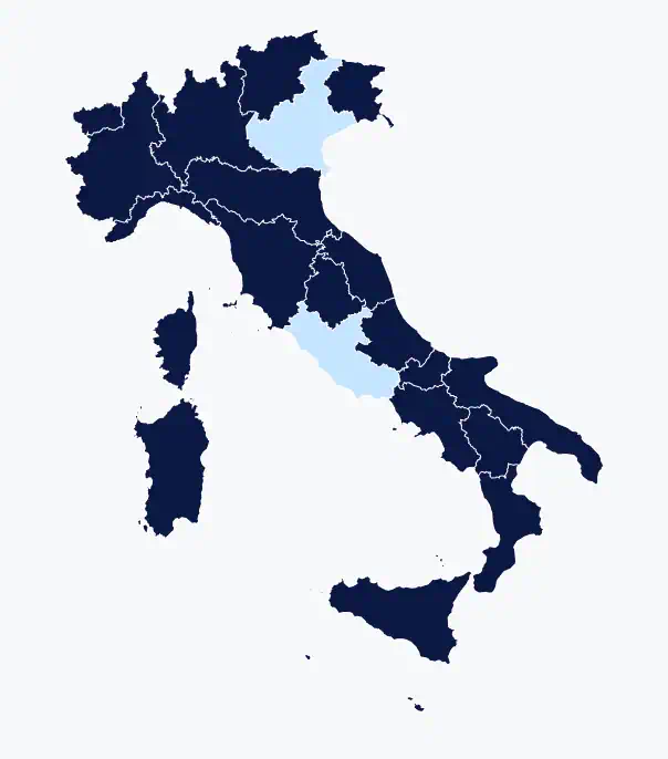 Pordenone e Frosinone due posizioni strategiche per le spedizioni in Italia